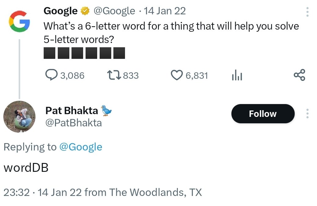 WordDB_com's tweet image. Pat knows! @PatBhakta