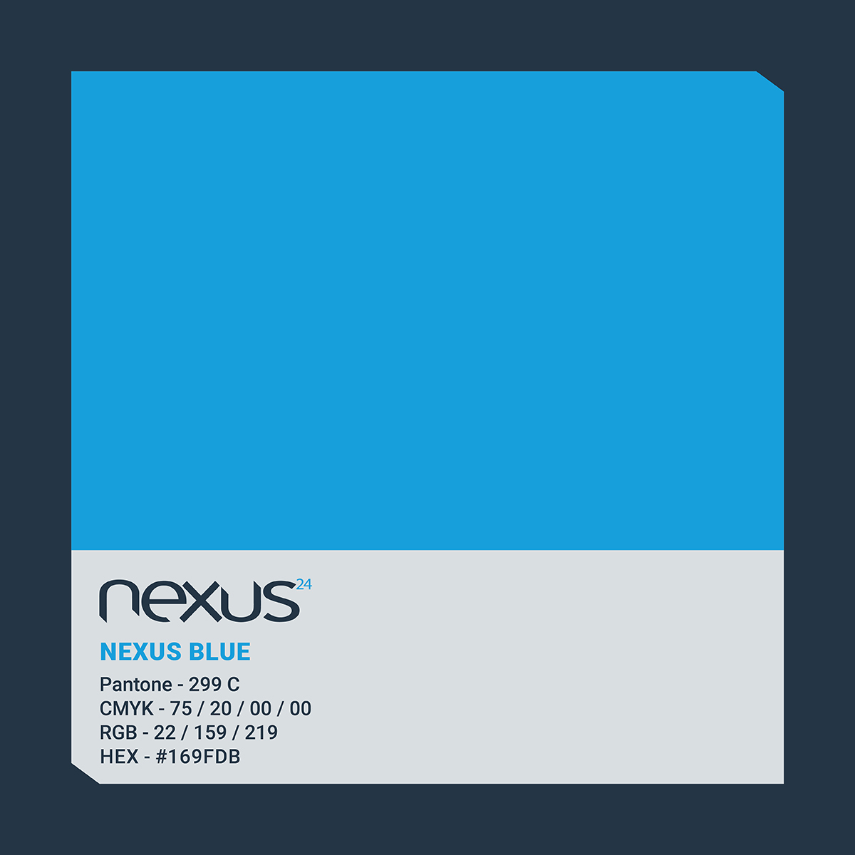 Today is #BlueMonday, so called because it’s believed to be the most depressing day of the year. With this in mind, we thought we would share with you our nexus24 blue – which is anything but bleak. Chosen for its vibrant, refreshing tone to convey calmness and dynamism.