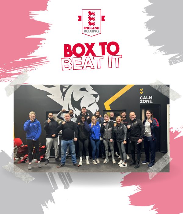 Say hello to the Box to Beat It programme 👋 The first workshop took place this past weekend and provided training to coaches hosting the new course, which aims to give mental health support to young people 🌟 Watch this space for more content coming soon 👀 @MindCharity