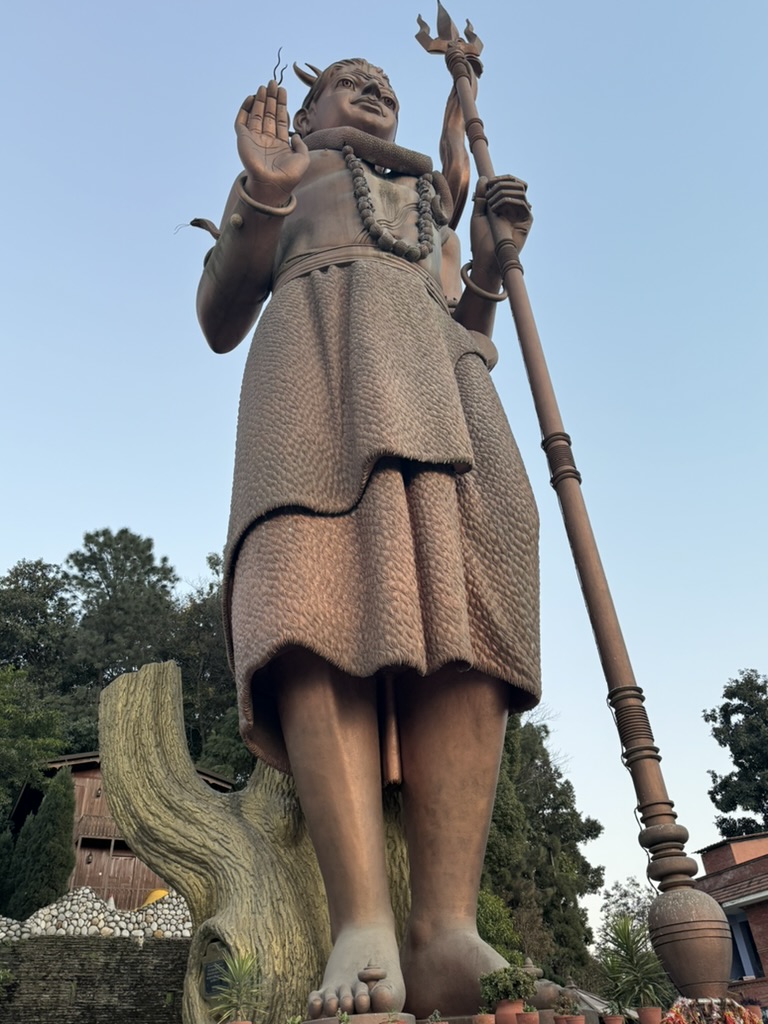 Day 2 was filled with incredible sights and experiences. In Bhaktapur, we were mesmerized by the stunning towering temples that showcased the rich Newari culture. The hike at Sanga's suspension bridge offered breathtaking views of the landscapes and statue of Lord Shiva