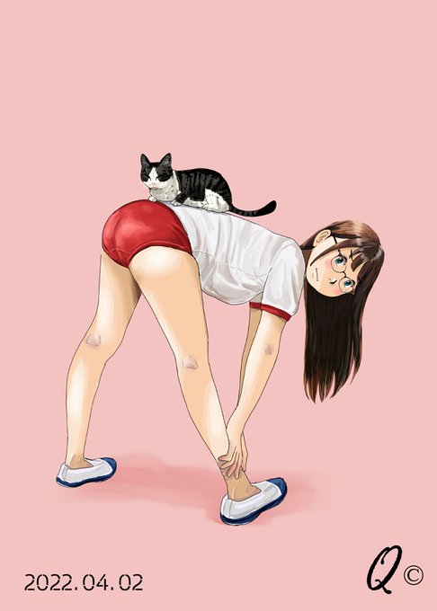 赤ブルマ❤️(過去絵です) 