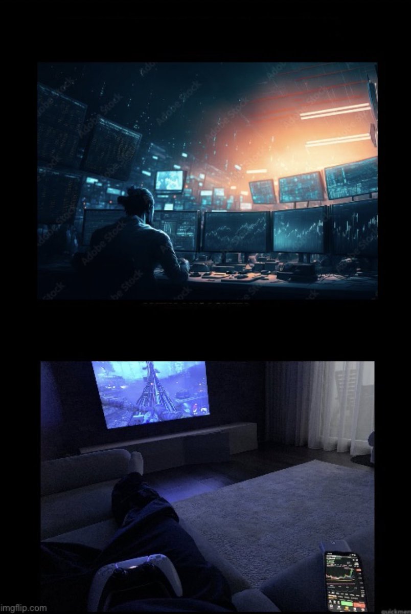 MuroCrypto's tweet photo. How you think I trade vs how I actually trade https://t.co/bPG96QbaOV