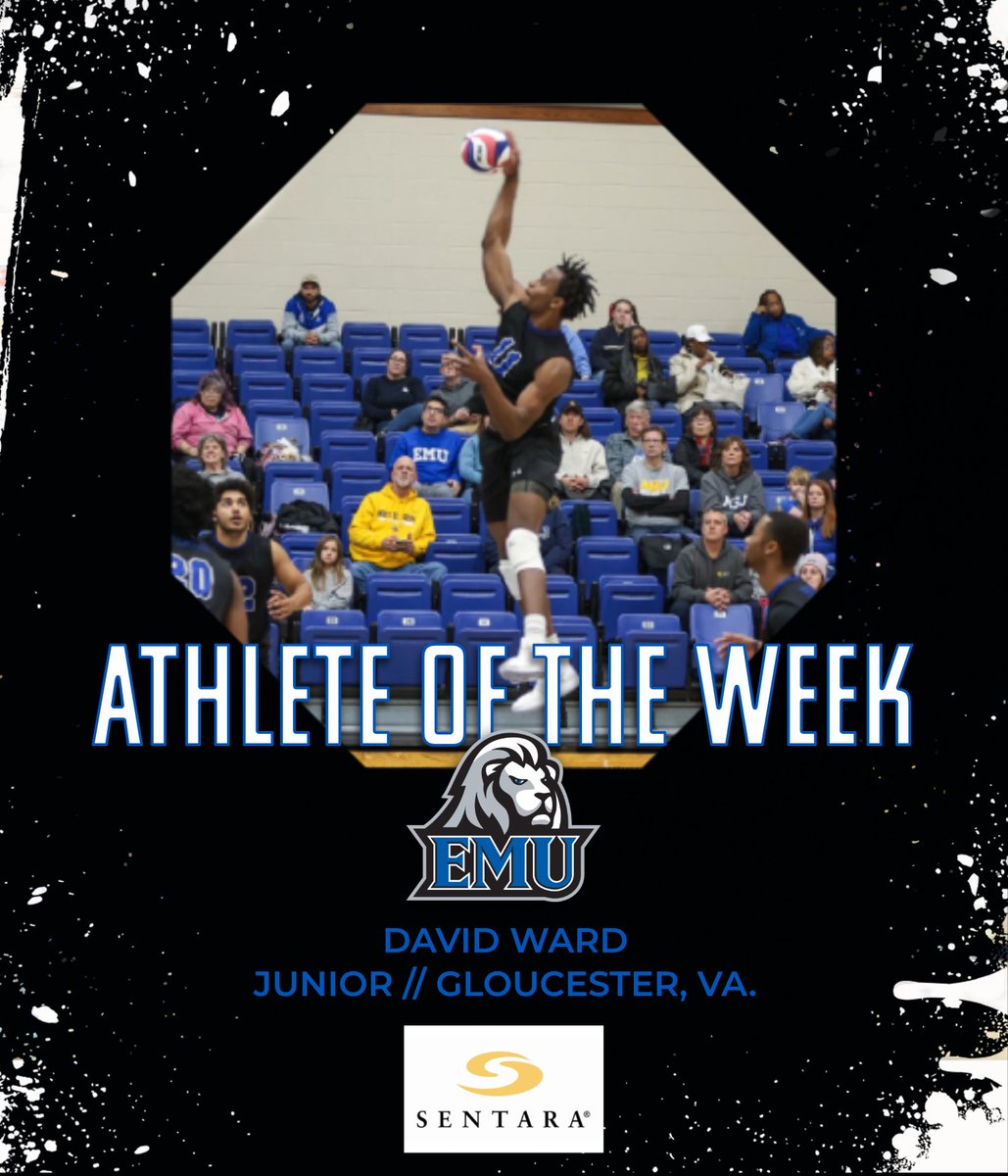 EMU_Athletics's tweet image. 𝐂𝐎𝐍𝐆𝐑𝐀𝐓𝐔𝐋𝐀𝐓𝐈𝐎𝐍𝐒 to our @sentarahealth 𝐑𝐎𝐘𝐀𝐋𝐒 𝐀𝐓𝐇𝐋𝐄𝐓𝐄𝐒 𝐎𝐅 𝐓𝐇𝐄 𝐖𝐄𝐄𝐊, Angel David and Jowell Gonzalez-Santiago of @EMU_XC_TF &amp;amp; David Ward from @emu_volleyball, for their outstanding performances over the weekend! 

#CompeteTogether | #RoyalPride