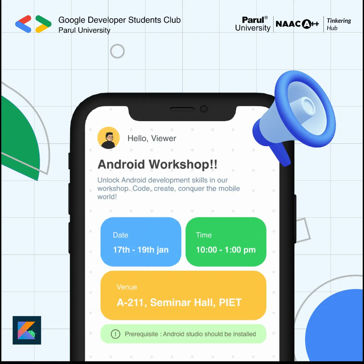 gdsc_pu's tweet photo. RSVP : https://t.co/H8Bv3lw7hm https://t.co/MUzjmsnPT4