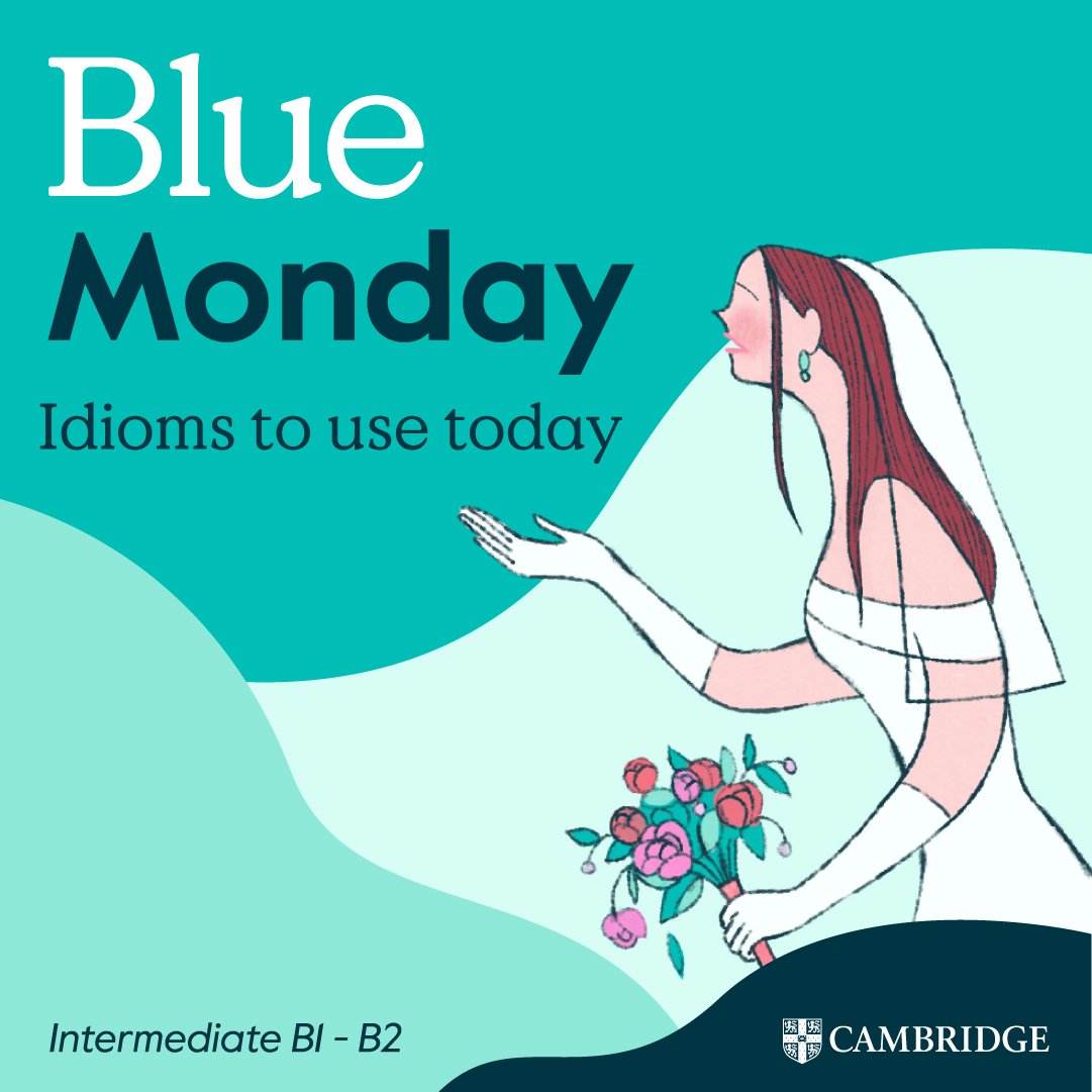 CambridgeEngSP's tweet photo. ¿Sabías que hoy es el día más triste del año? 😭 Lo llaman ”Blue Monday” porque en inglés informal se utiliza "blue" como sinónimo de "triste".
¿Te sabes alguna otra expresión?👇
#Cambridge #EnglishVocabulary #Englishteachers #LearnEnglish #VocabularyLearning #blueMonday https://t.co/70Zf56ytNj
