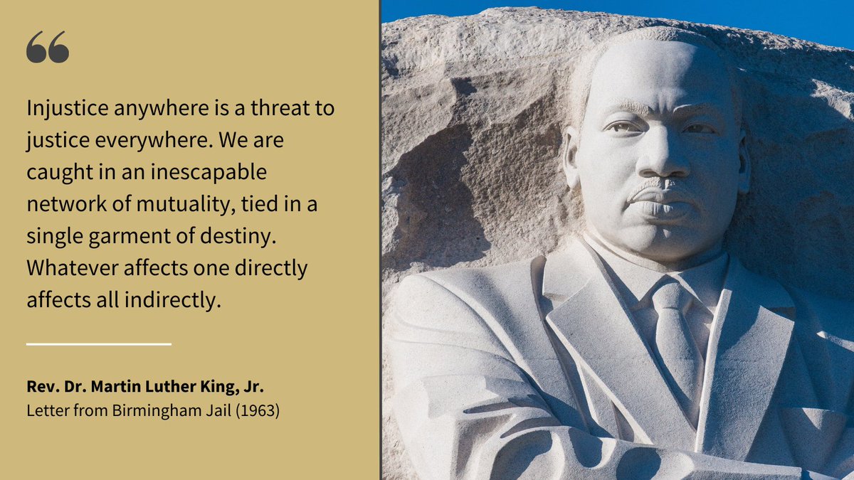 Today, we honor the life, legacy and teachings of Rev. Dr. Martin Luther King, Jr. We are committed to promoting and advancing health equity in support of those we work with in our department, at the @CUAnschutz campus, and across the greater communities we serve.⁠ #MLKDay