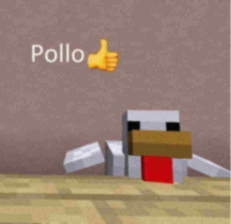 MinecraftMeme16's tweet photo. Pollo👍 https://t.co/ti1hi802Xn