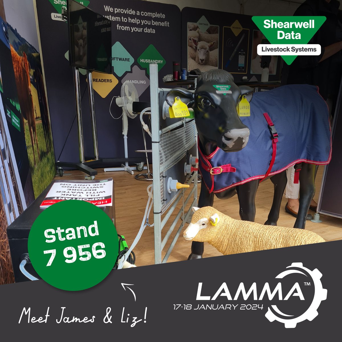 Shearwell Data Ltd (@shearwell) on Twitter photo We're heading to <a href="/lammashow/">LAMMA Show</a> this week, are you? Talking all things livestock in a sea of Machinery! Pop over to stand 956 in hall 7 for a peep at our brand new, cloud based farm software ✨ We're heading to <a href="/lammashow/">LAMMA Show</a> this week, are you? Talking all things livestock in a sea of Machinery! Pop over to stand 956 in hall 7 for a peep at our brand new, cloud based farm software ✨