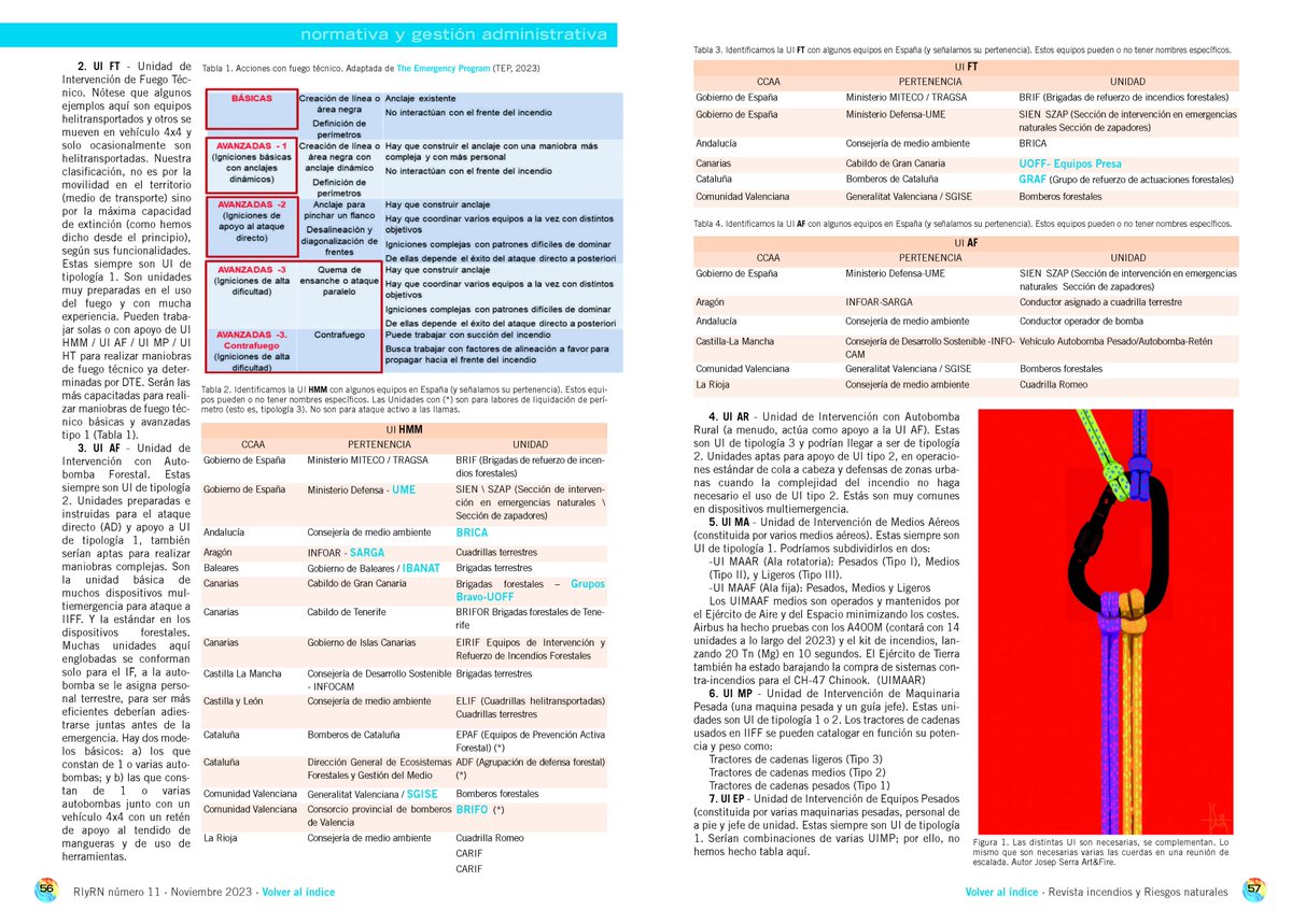Revista Incendios y Riesgos Naturales (RIyRN) tweet media
