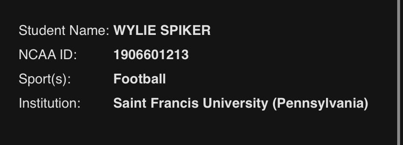 Thank you Saint Francis. I have decided to enter the transfer portal with 2 years of eligibility as a grad transfer. Film coming soon.