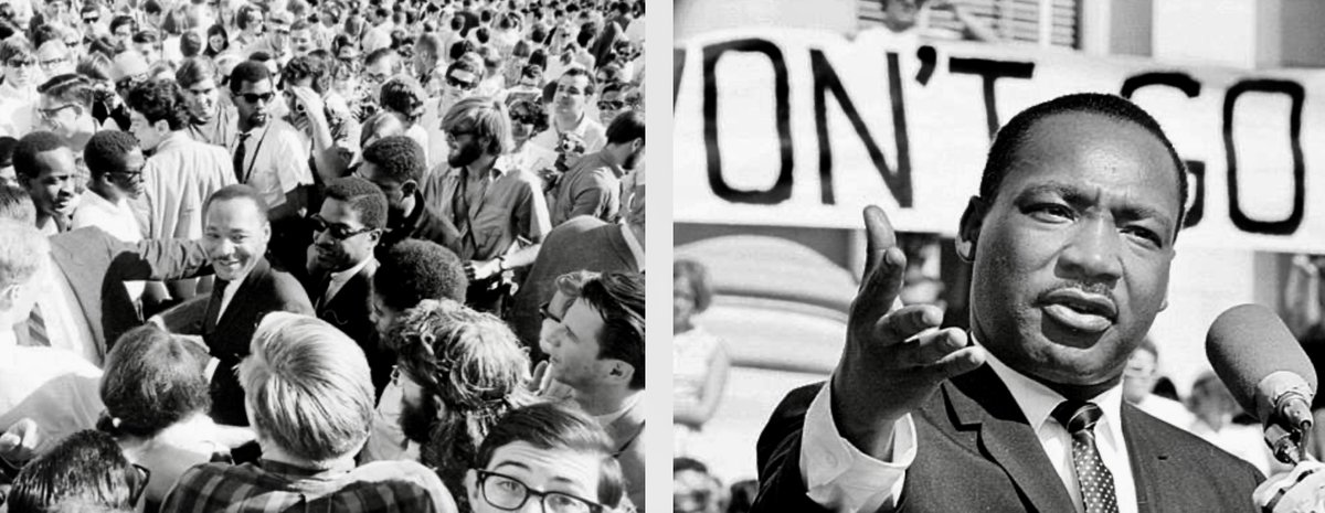 Martin Luther King, Jr., earned LBJ's ire by denouncing America's war in Vietnam, 1967: