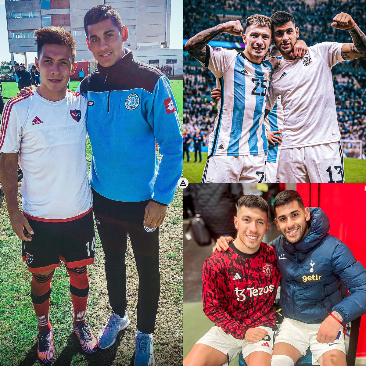 En inferiores, en el Mundial o en la Premier.

Cuti y Licha, siempre. 🫶🇦🇷