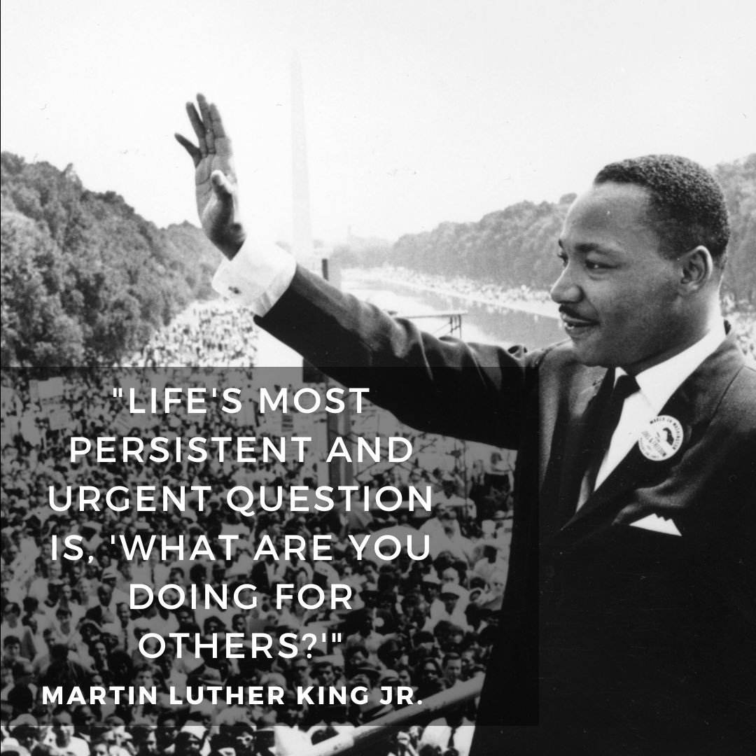 Today, we honor and celebrate the legacy of Dr. Martin Luther King Jr. #MLKDay