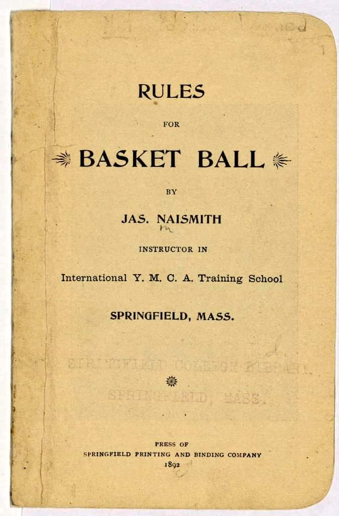 DeporteVintage's tweet photo. #JamesNaismith publicaba el primer reglamento del Baloncesto #TalDiaComoHoy hace 130 años, 15 de enero de 1892, en el periódico "El Triángulo" del #SpfldCollege situado en la ciudad estadounidense de #Springfield y que constaba de 13 reglas iniciales. https://t.co/LdvYKCZ7V0
