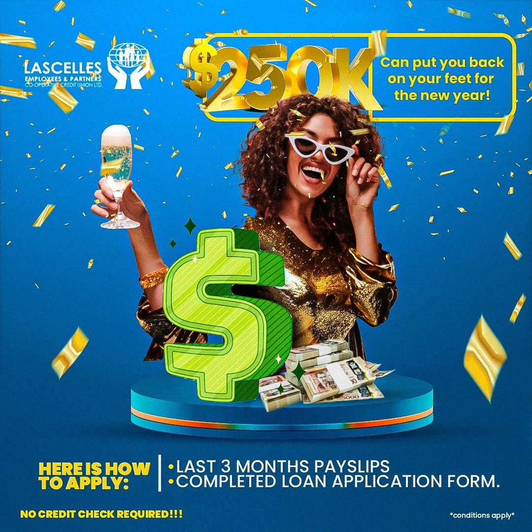 LascellesUnion's tweet photo. You can make it through the '90 days of January!' Here is how...
Apply for a LEPCCU Fast Track Loan today and get up to $250K in just 3 days!
There is ZERO out of pocket fees and NO CREDIT CHECK required! https://t.co/qaEThPl8Gt