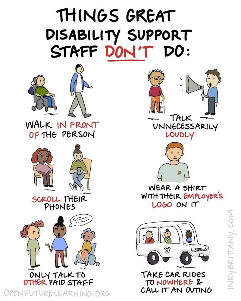 There’s a reason you don’t often see great disability support staff. #disabilty #intellectualdisability #downsydrome 
#autism