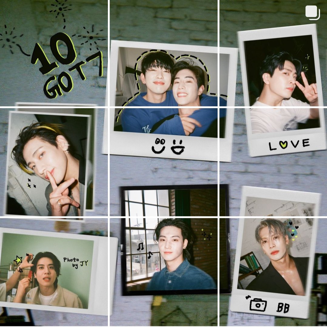 NamthoSakuna's tweet photo. #ADecadeWithGOT7
#GOT710thAnniversary 
#GOT7FOREVER https://t.co/JE5pI69zWN