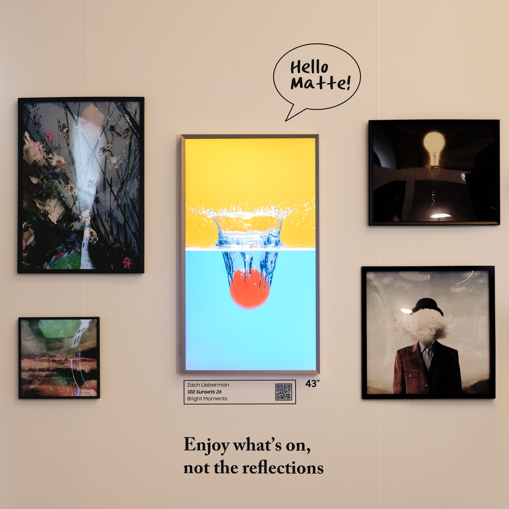 Jouw eigen Art Gallery op TV. ⁠
⁠
#CES #TheFrame #Samsung