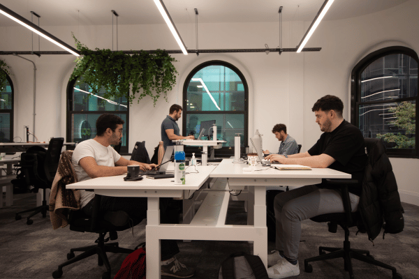 _Northspring's tweet photo. POV : Cyber Monday's are a thing of the past when your office is fit out like this 👀 

At the end of 2023, we welcomed The GO! Network from Northspring | Spring Gardens to Northspring | Chapel Walks in #Manchester 🐝 

Swipe to see some photos of their fit out👉 https://t.co/lUgb29QSAV