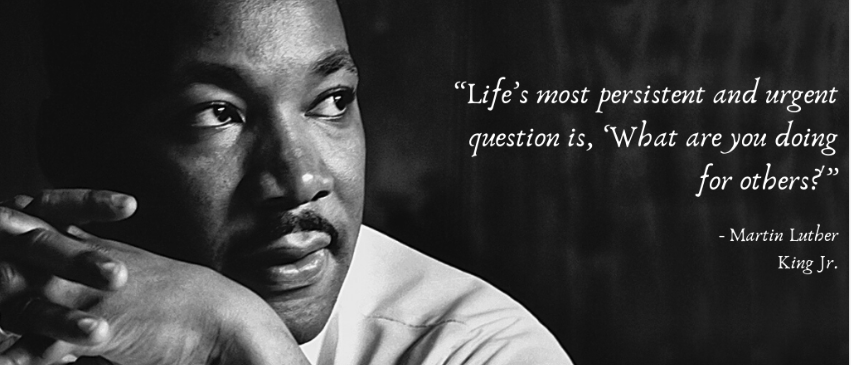 Today is MLK Day. Please take the time to think about what you are personally doing to promote his message of justice, peace, and equality for all. We all have influence - use your's wisely!