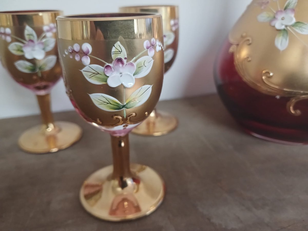 GrandOakAuction's tweet photo. Accepting Offers.
Online Auction
👉 https://t.co/y7mhqclVkj
Vintage Murano Tre Fuochi Decanter and Sherry Glasses
#GrandOakAuction #trefuochi https://t.co/47G4pQJ0DR