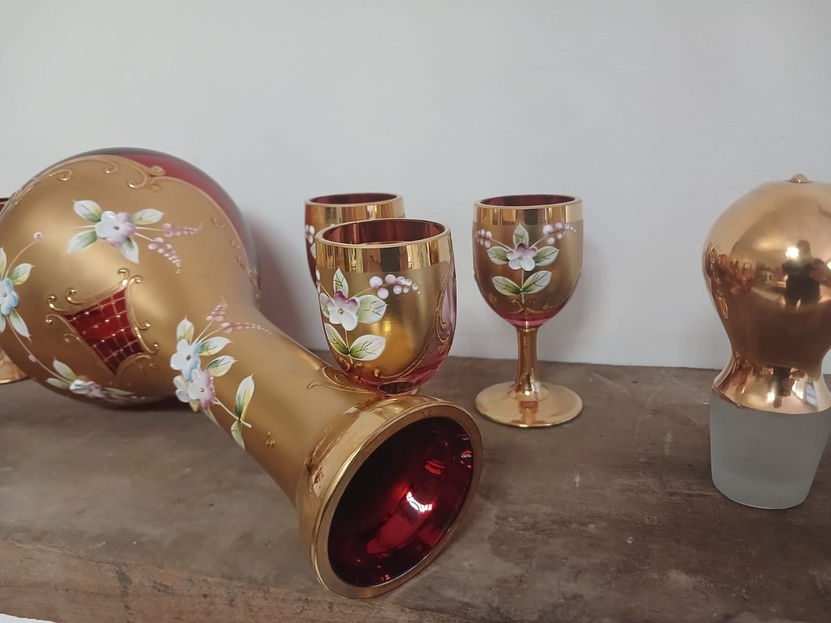 GrandOakAuction's tweet photo. Accepting Offers.
Online Auction
👉 https://t.co/y7mhqclVkj
Vintage Murano Tre Fuochi Decanter and Sherry Glasses
#GrandOakAuction #trefuochi https://t.co/47G4pQJ0DR