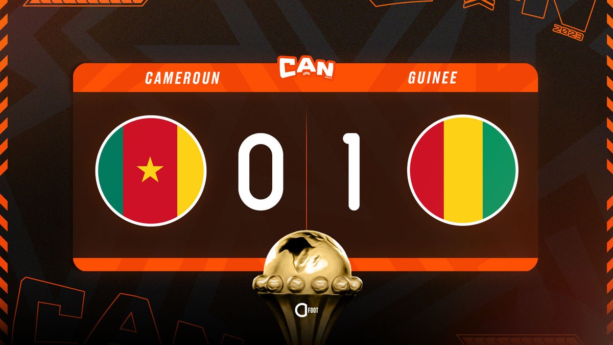 ActuFoot_'s tweet photo. ⚽️ BUUUUUUUUUTT DE BAYO !!! 🇬🇳

CAMEROUN 🇨🇲  0-1  🇬🇳 GUINÉE https://t.co/SmvKktx1tr