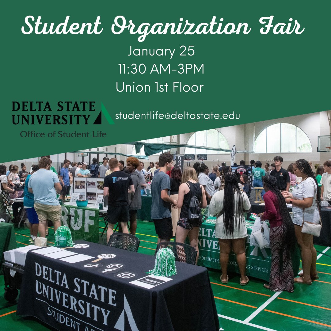 Join in and stand out by finding a new student organization!
