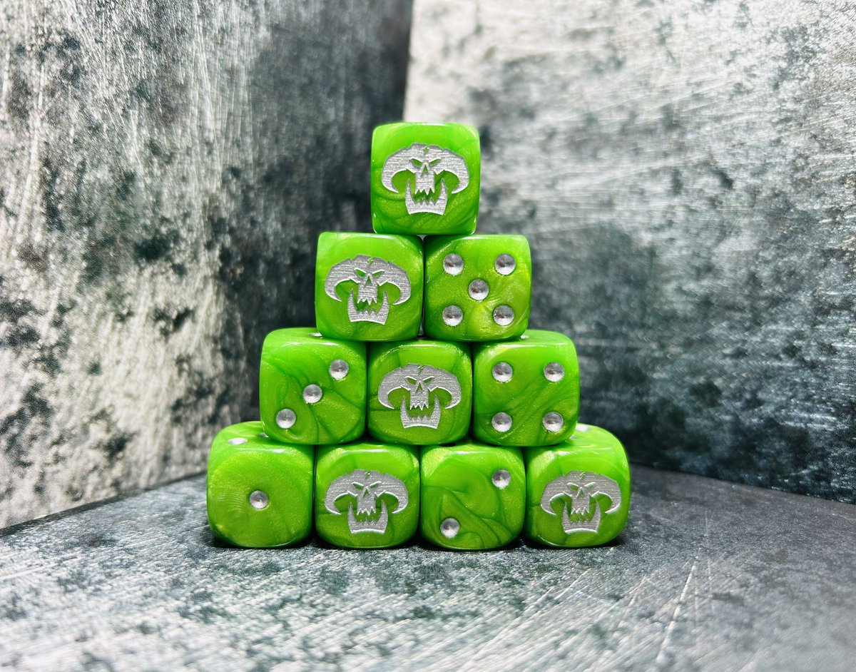 ScrapyardOrk's tweet photo. DICE OF THE WEEK ! 

https://t.co/J8OpoN80Nw https://t.co/1a9JTp8dkS