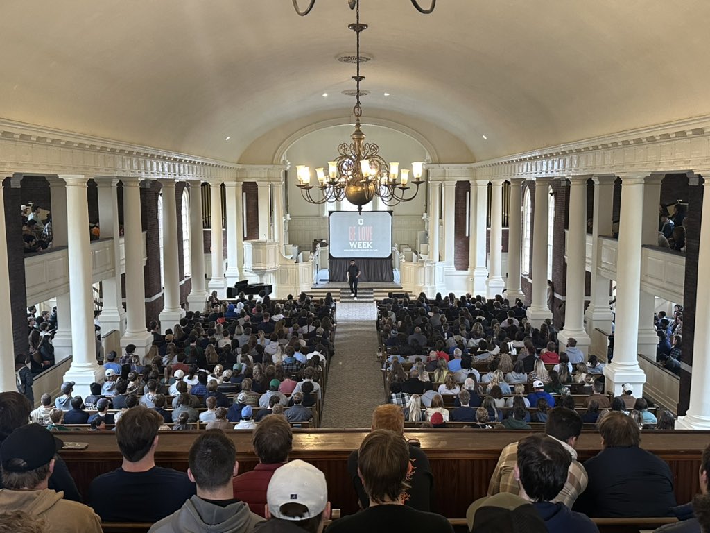 'I thoroughly enjoyed presenting at @berrycollege this morning, kicking off Be Love Week as the community comes together to honor the life and mission of Dr. King.'