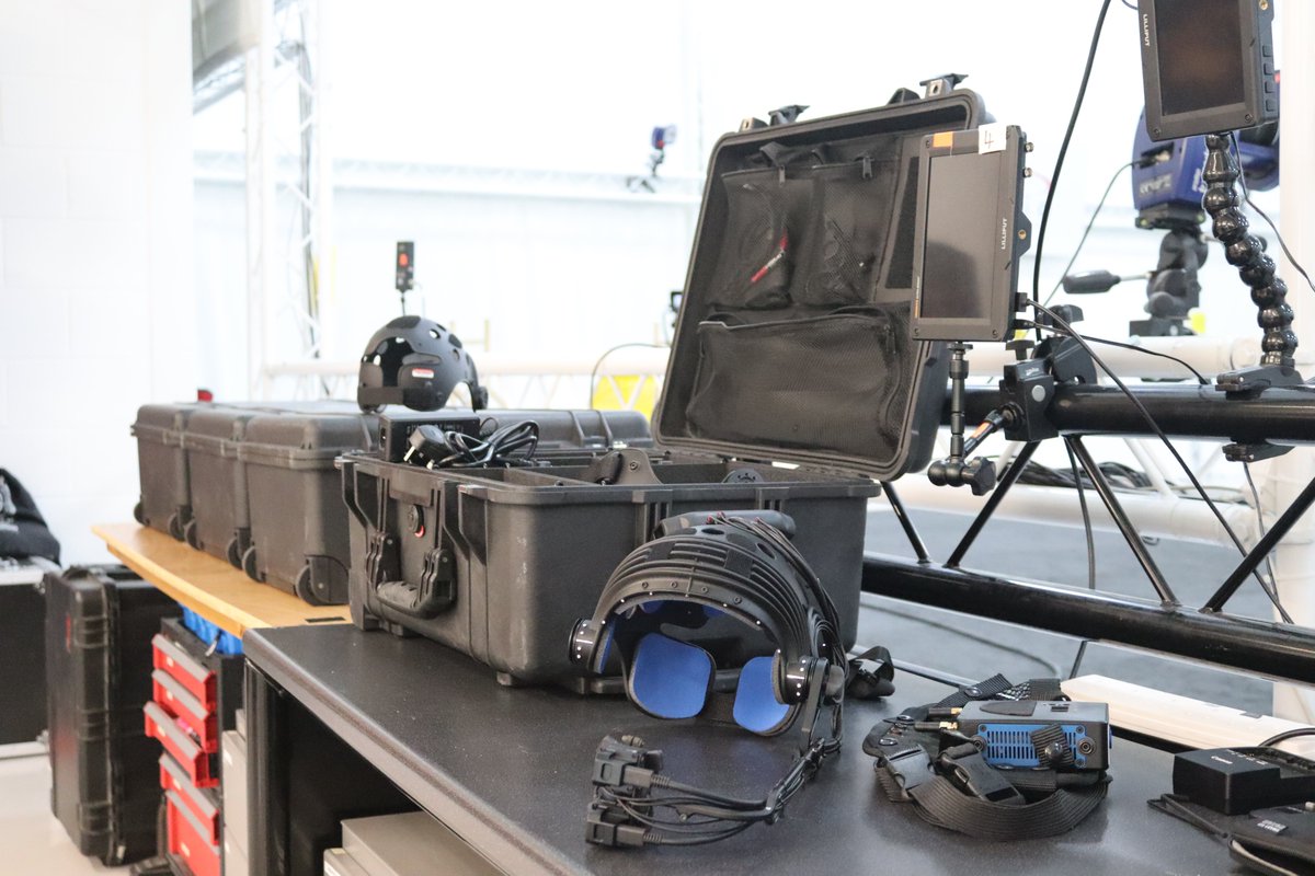 Centroid3D's tweet photo. New year, New Tech! Here’s a sneak peek of our new toys, four new dual camera Technoprops HMCs! #PCAP #performancecapture #mocap #motioncapture #facecapture #animation #vfx #film #TV #gamedev #newyear #technology https://t.co/Jx2KntVj7T