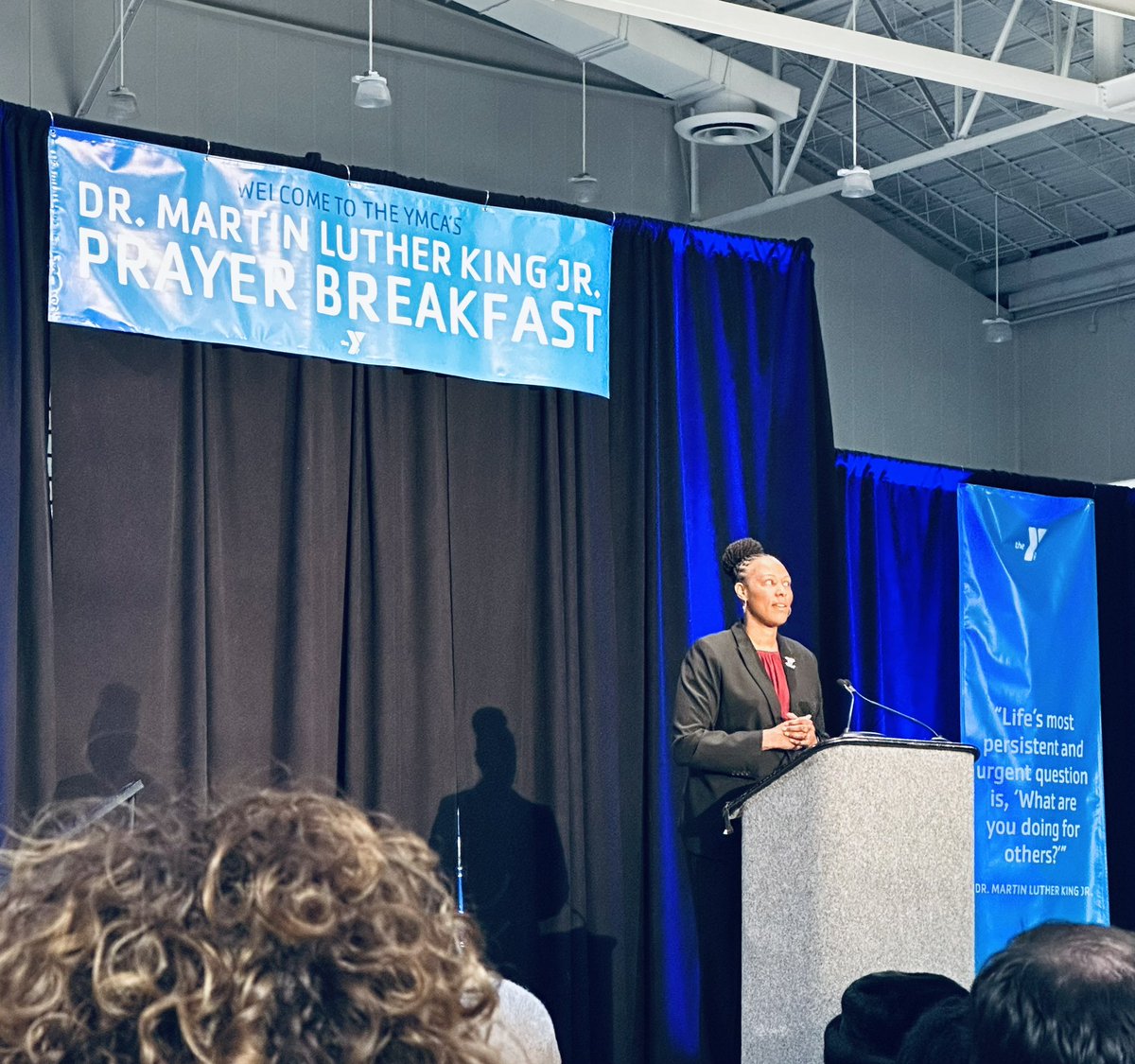 Associates joined in honoring Dr. Martin Luther King Jr.'s legacy at the YMCA prayer breakfast. Keynote by <a href="/Chold1/">Chamique Holdsclaw</a>, mental health advocate &amp; WNBA Hall of Famer, emphasized unity through attentive support for one another. Together, let's build a stronger, more inclusive community!