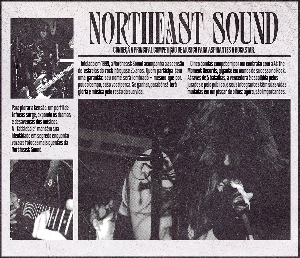 northeast_sound's tweet photo. [#NORTHEASTSOUND 🤘]

🎸 Northeast Sound é um Reality do N-Pop + RPG onde os participantes são membros de bandas de rock que competem entre si em um grande festival.

Ao final da competição, apenas a banda vencedora poderá debutar oficialmente.

[+] https://t.co/R04UcVBRxX