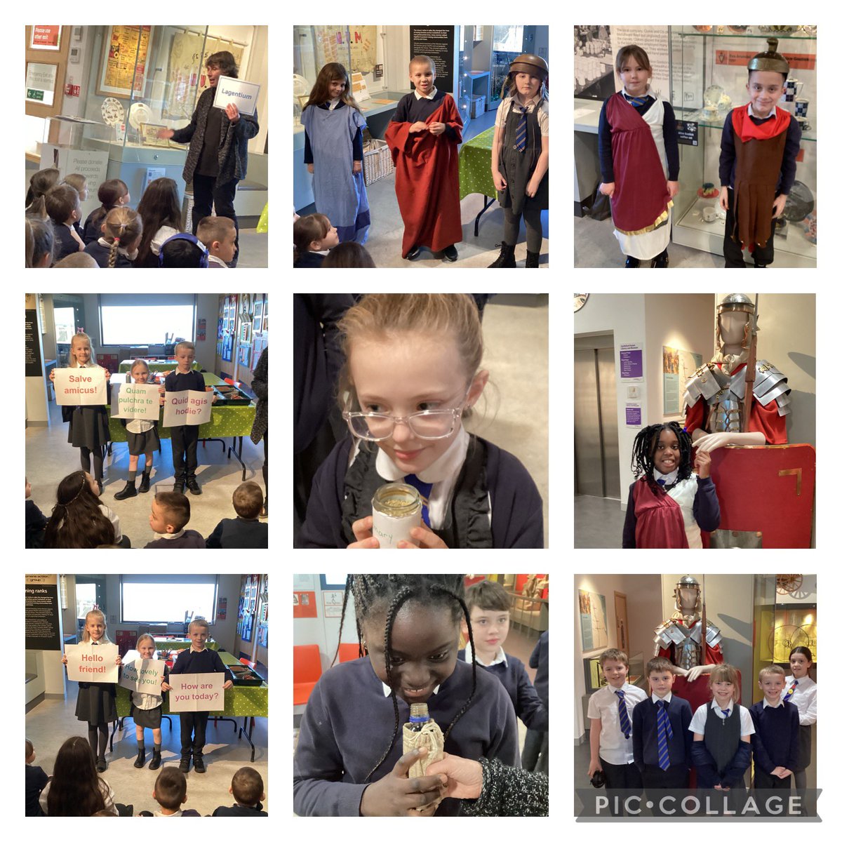 HendalPS's tweet photo. 3A - Orca Class - have had an amazing time Learning all about our local Roman history at Castleford Museum … or should we say ‘Lagentium Museum’ #orcaclass #hendalprimay #castlefordmuseum #History #theromans https://t.co/O2XW5Plg17