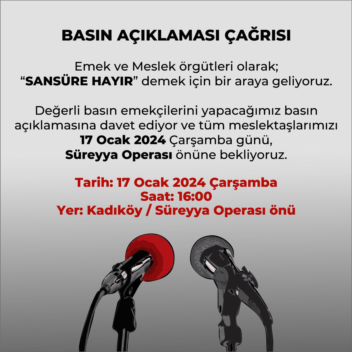 SenaristBir's tweet photo. Değerli üyelerimiz, meslektaşlarımız, dostlarımız; sektör bileşenleri olarak yapacağımız basın açıklamasında sizleri de bizimle yan yana olmaya, dayanışmaya davet ediyoruz.
#SansüreHayır https://t.co/TEQHanJc9C