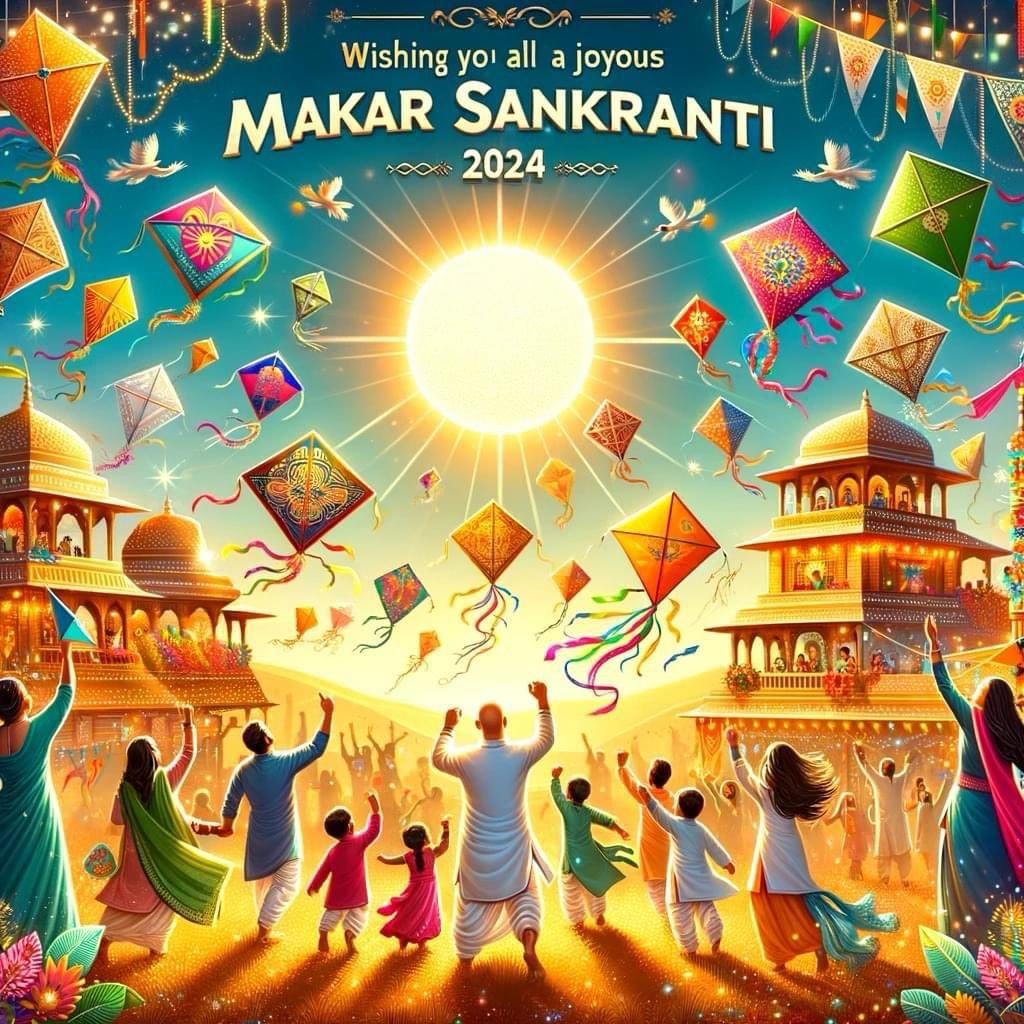 సంక్రాతి శుభాకాంక్షలు 
#HappySankranti2024 #HappyMakarSankranti