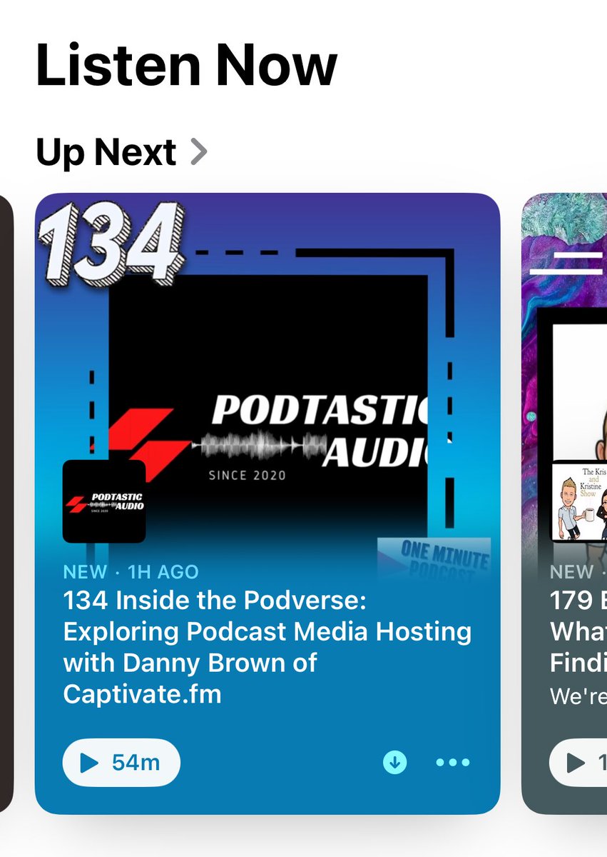 PodtasticA's tweet photo. Check out my latest episode with my VIP guest @DannyBrownCA of @CaptivateAudio
Talking Podcasting & Hosting.
#podcast #podernfamily #podcastepisode #advice #subscribenow #follow #mediahost #media #audio #fun https://t.co/T9vUkBpcO6