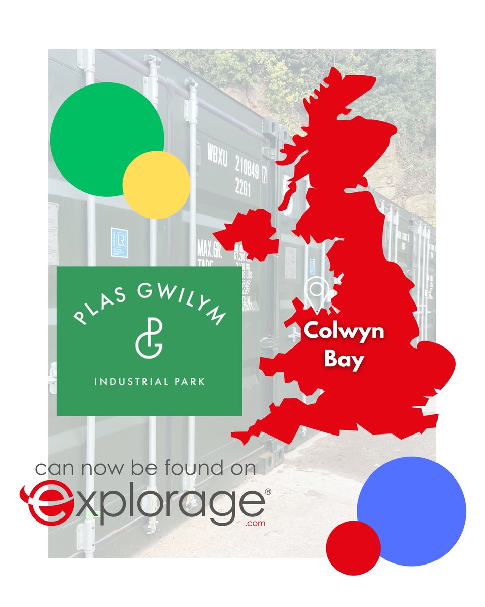 📣Great News!📣 Looking for Self Storage in #colwynbay? You can now find and reserve self storage with Plas Gwilym instantly on Explorage.com! 🤩 explorage.com/location/plas-… now to reserve 📲 #explorage #selfstorage #ukstorgae #colwynbay #northwales #containerstorage