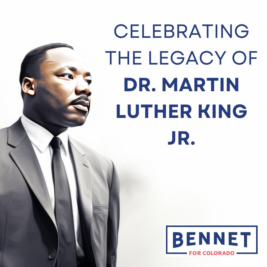 Today, we honor Dr. King's legacy and recommit to protecting democracy and fighting for equality. As it was for MLK, it's the work of our lifetime.