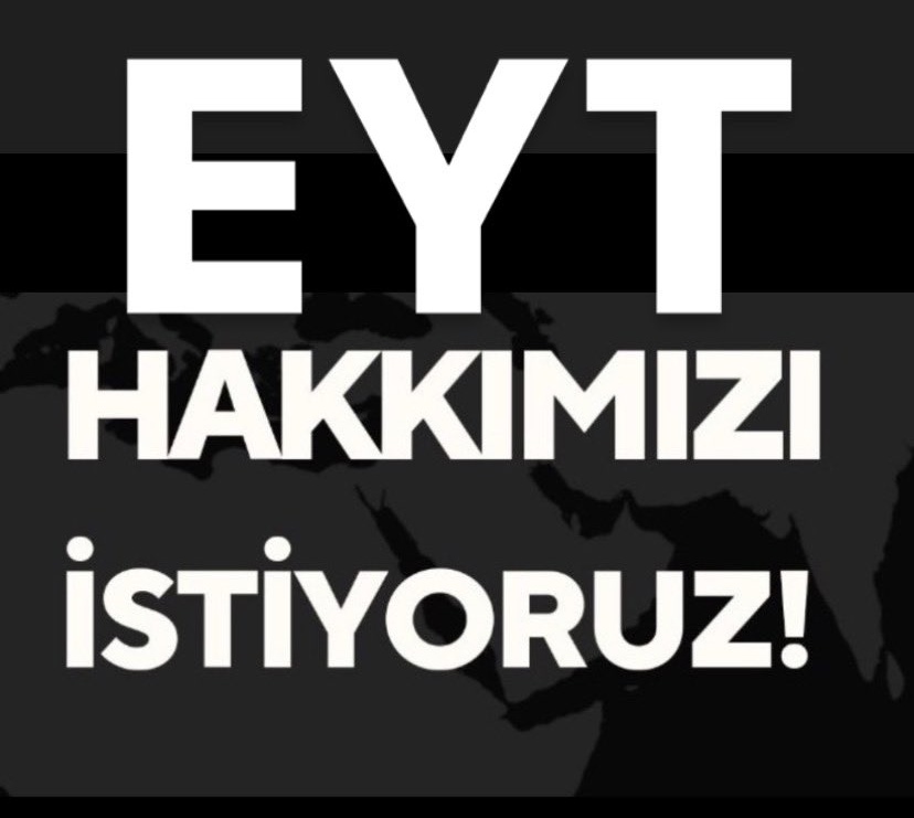 EYT_galacticos's tweet photo. Mağduriyet tek,

Çözüm 99 öncesi tüm haklarımızdı.

Yasa tam çıkmadı, ADALET yarım kaldı. 

Adaletin tam tesisi için,

EYT hala mücadele ediyor.

EYT Kalan Haklarını İstiyor..
@Akparti @MHP_Bilgi
#5binKısmiYOKsayıldı
#EmekliYoksaSizdeYoksunuz https://t.co/CZxjC0ntfN