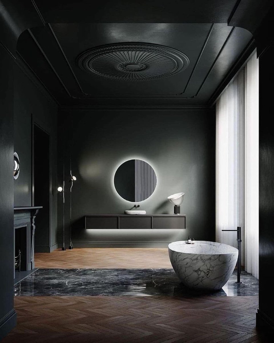 Bathroom by @m.a.s.s.i.m.o.c.o.l.o.n.n.a Get Inspired, visit myhouseidea.com #myhouseidea #interiordesign #interior #interiors #house #home #design #architecture #decor #homedecor #casa #archdaily #beautifuldestinations