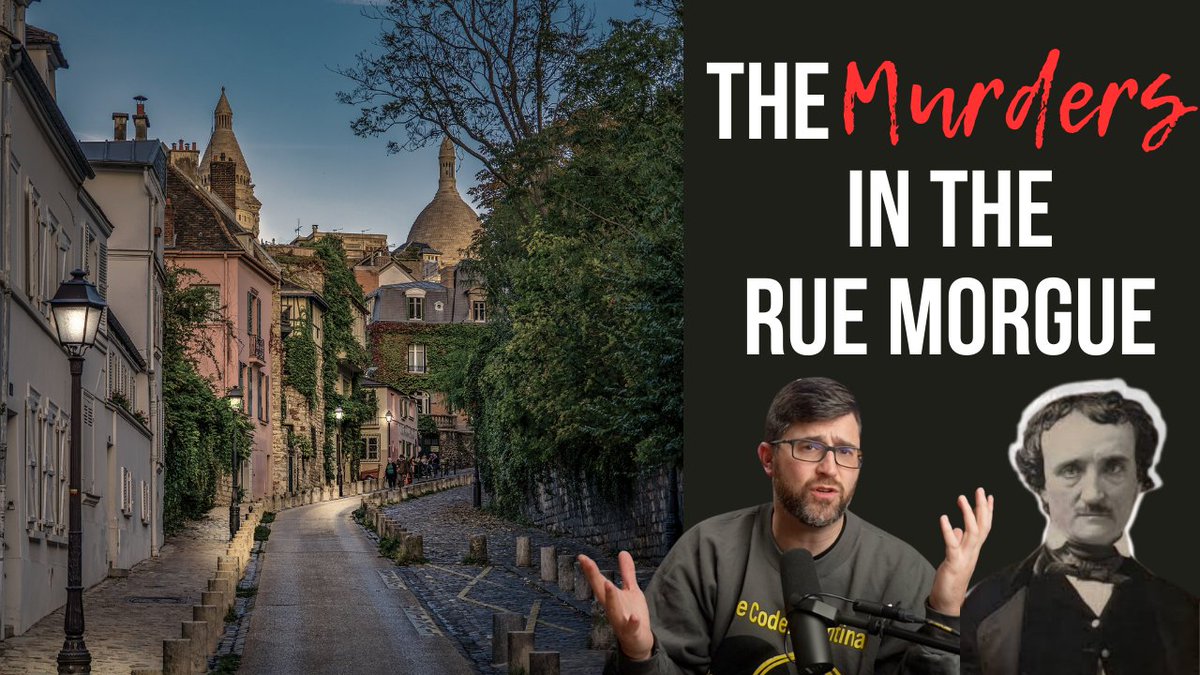 Let's talk about the improbably vs the impossible with #EdgarAllanPoe's "The Murders in the Rue Morgue" today!
youtu.be/k74eTKKRiuo