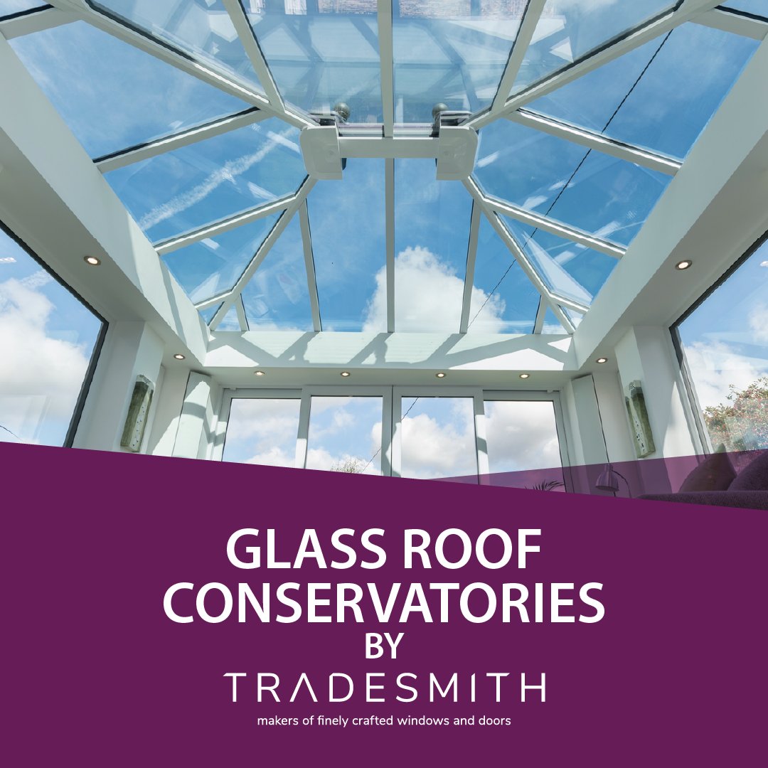 With over 1.5 million installations, our Glass Roof Conservatories will serve you breathtaking blue sky views . Request a quote from us today! tradesmith.co.uk/conservatory-r…