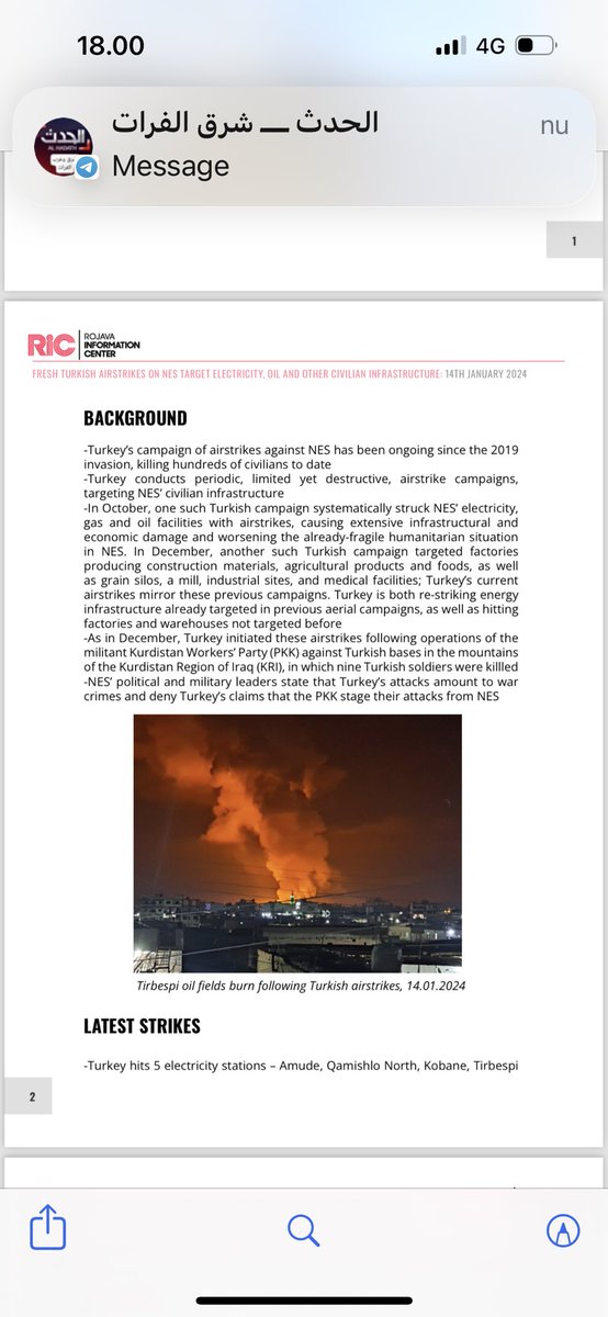 i_ibra123's tweet photo. @grantshapps Follow this report, respected

What about your friend Turkey your comrade in NATO and its terrorist president, who bombs and kills civilians in northeastern Syria and destroys economic institutions on a daily basis? What about the genocidal war being waged in Syrian Kurdish Afrin https://t.co/VtlCiCENS4