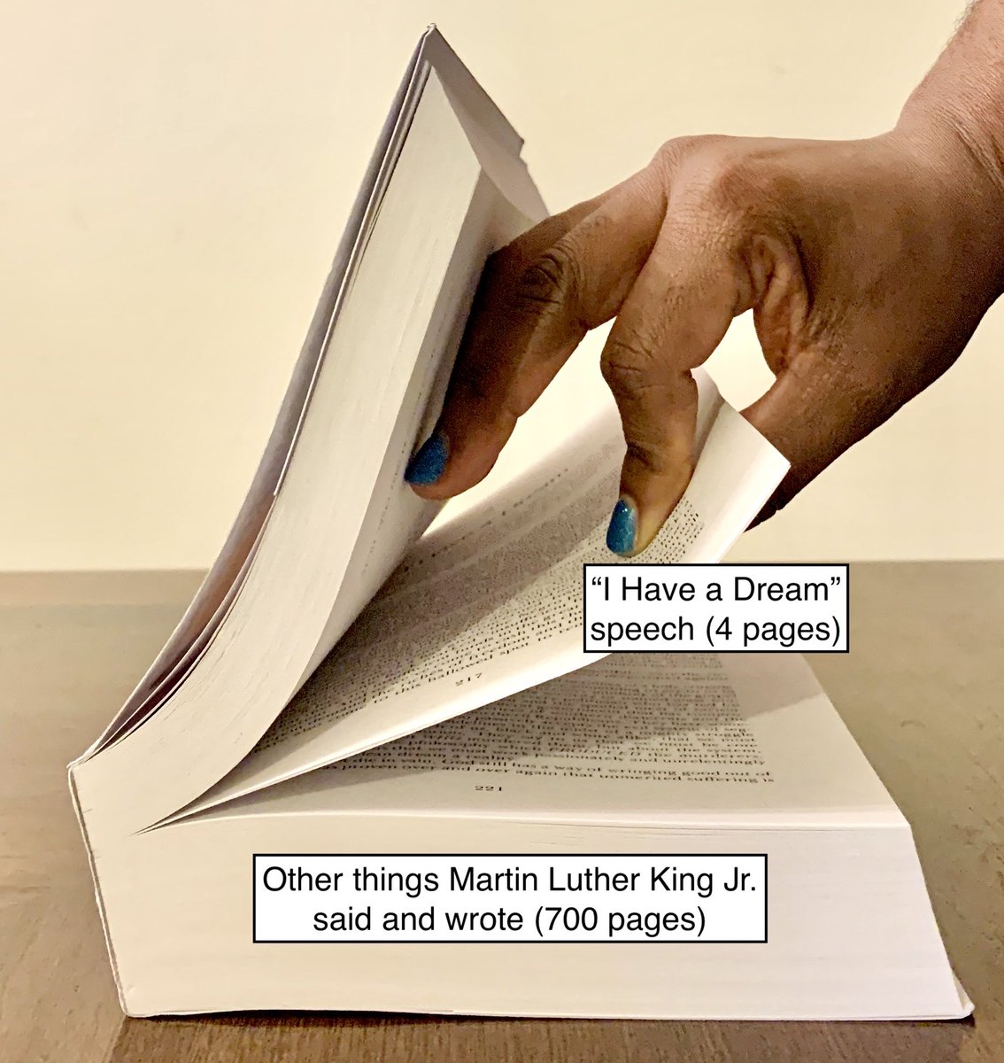 Annual #MLKDay2024 reminder that Dr. Martin Luther King Jr. said many more things besides “I have a dream.”