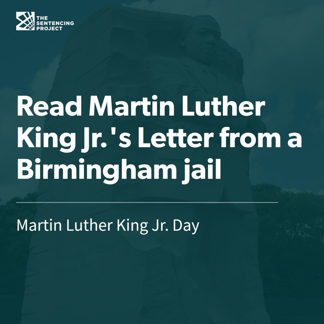 As we honor the legacy of Dr. Martin Luther King Jr. today, take time to read his letter from a Birmingham jail: bit.ly/3WbaVqN #MLKDay