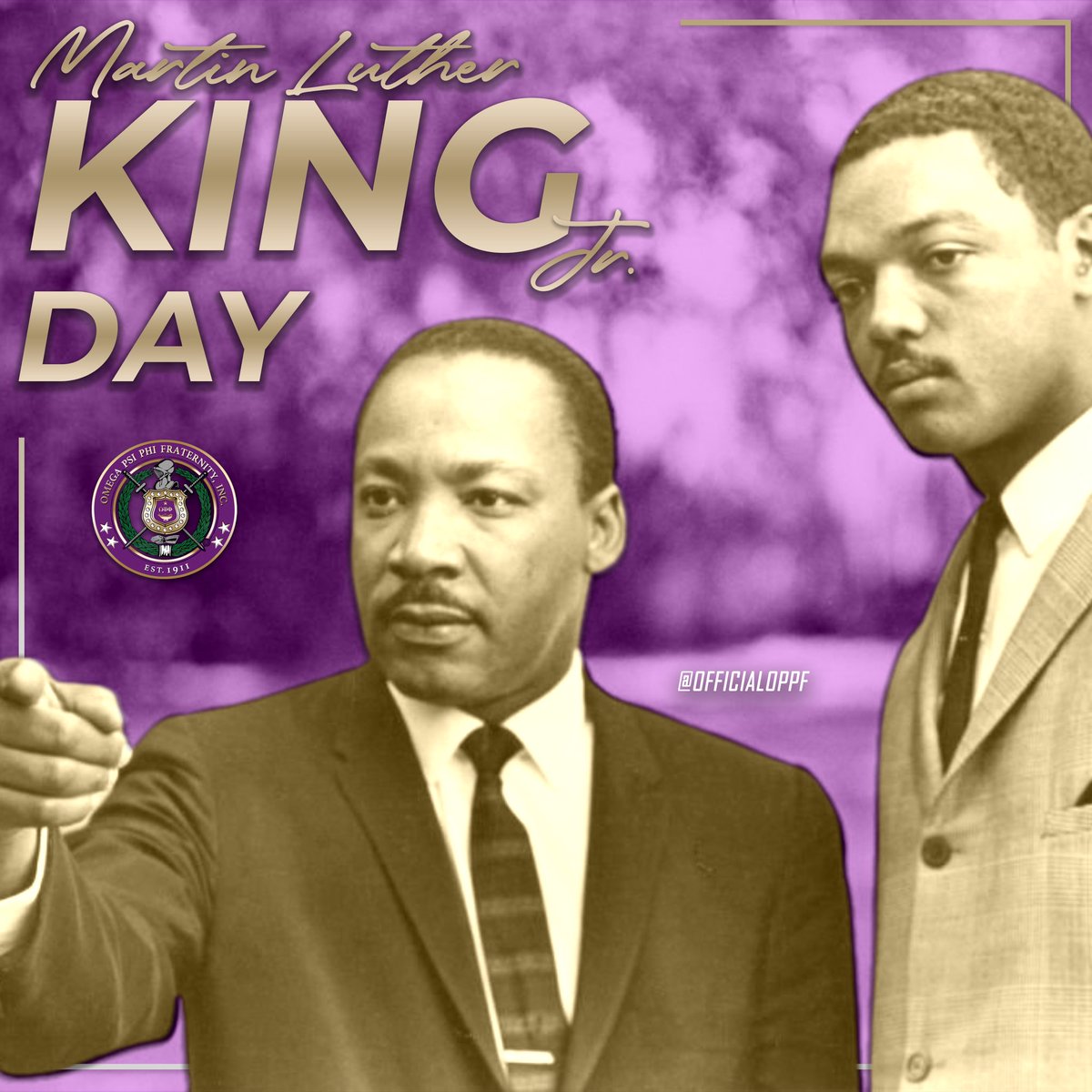 “The time is always right to do what is right. We must be prepared and adjust our attitudes, and responses to the demands of the situation.” Dr. Martin Luther King, Jr. #mlkday #omegapsiphi