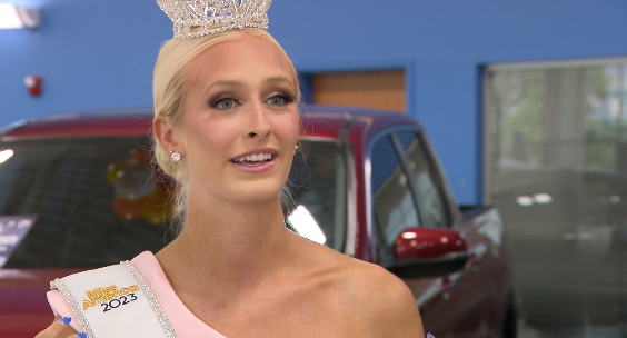 Air Force officer becomes first active-duty servicemember crowned as Miss America trib.al/3A48esE