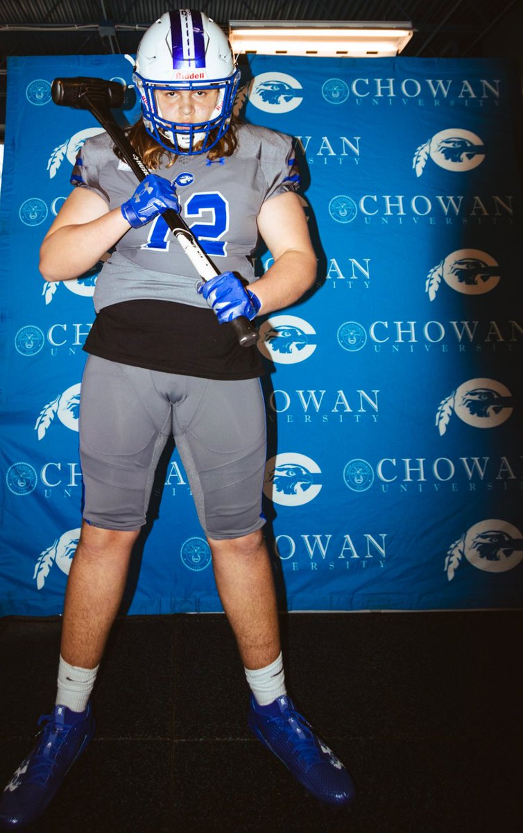 BlachfordCarson's tweet photo. Had a great visit this weekend @chowanfootball. Thank you @thorne_grayson for the invite. https://t.co/ervWun33an