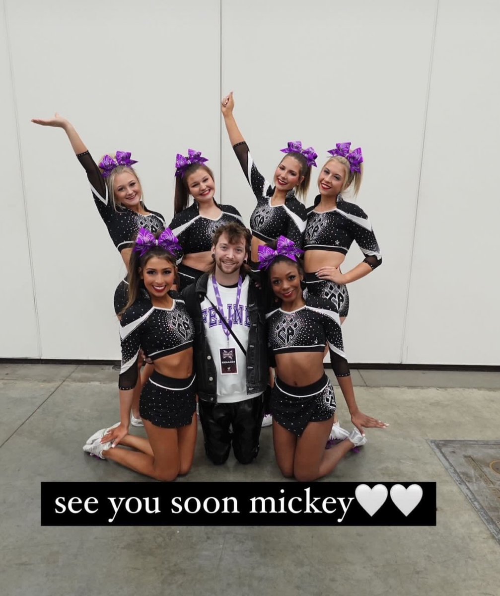Cafelines_'s tweet photo. See you at Worlds! 🌎✈️ 💜 #F2AVS #CheerAthletics #cheerleading #cheer #CAfelines https://t.co/Nx71LXKRD5